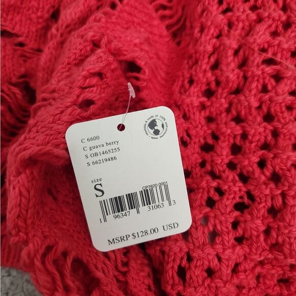 Free people Sedona Cardi in Guava Berry - Picture 6 of 6